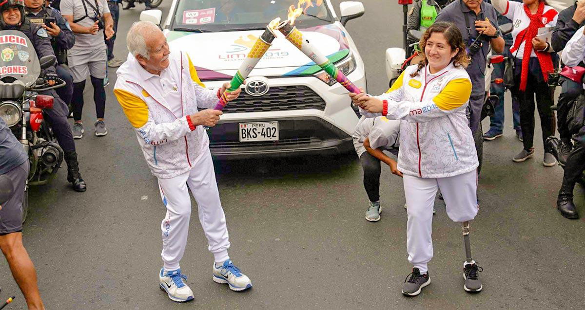 Relevo de Antorcha Parapanamericana