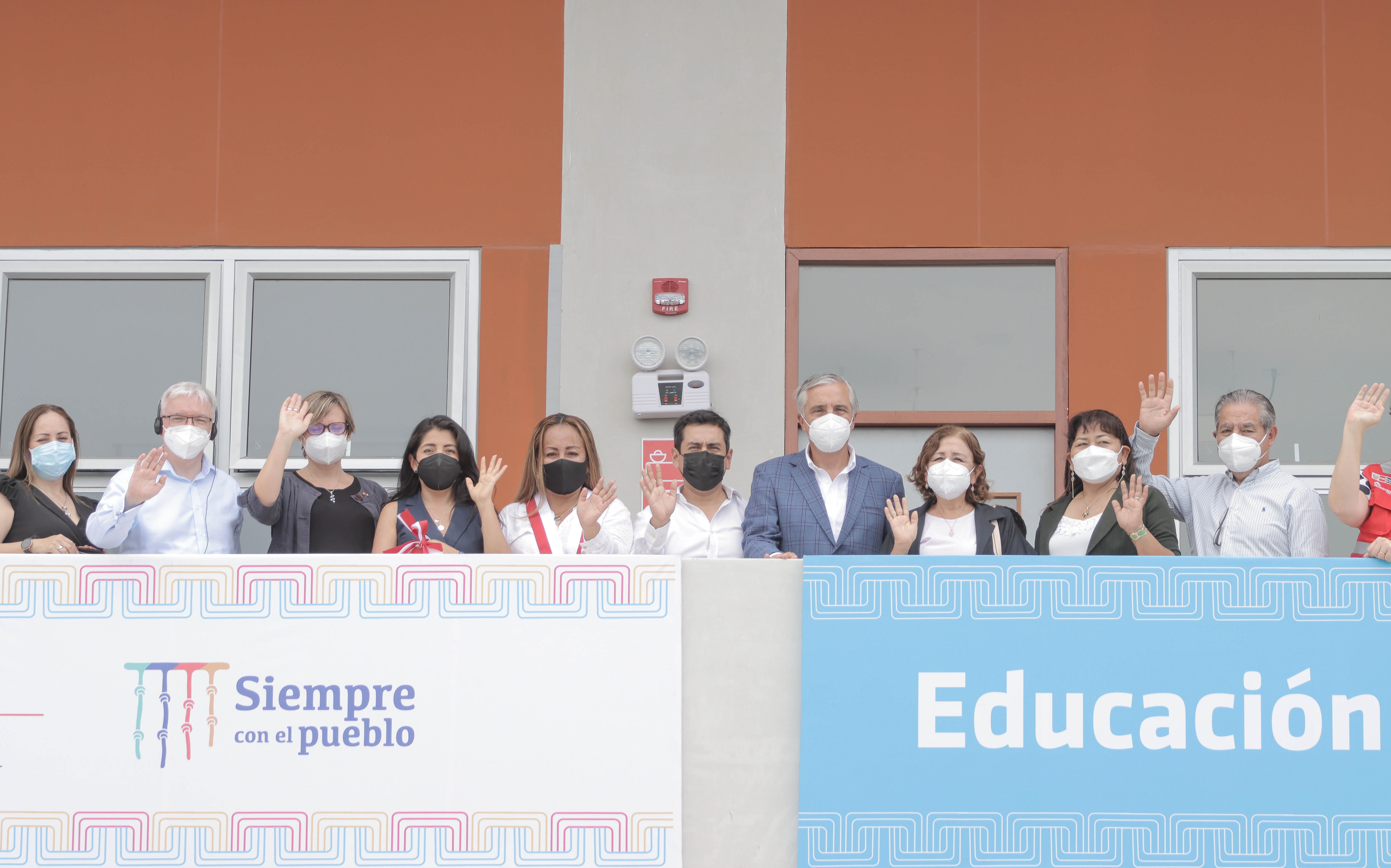 Inauguración Institución Educativa [Ancash]