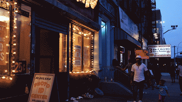 Amsterdam Avenue on a summer evening