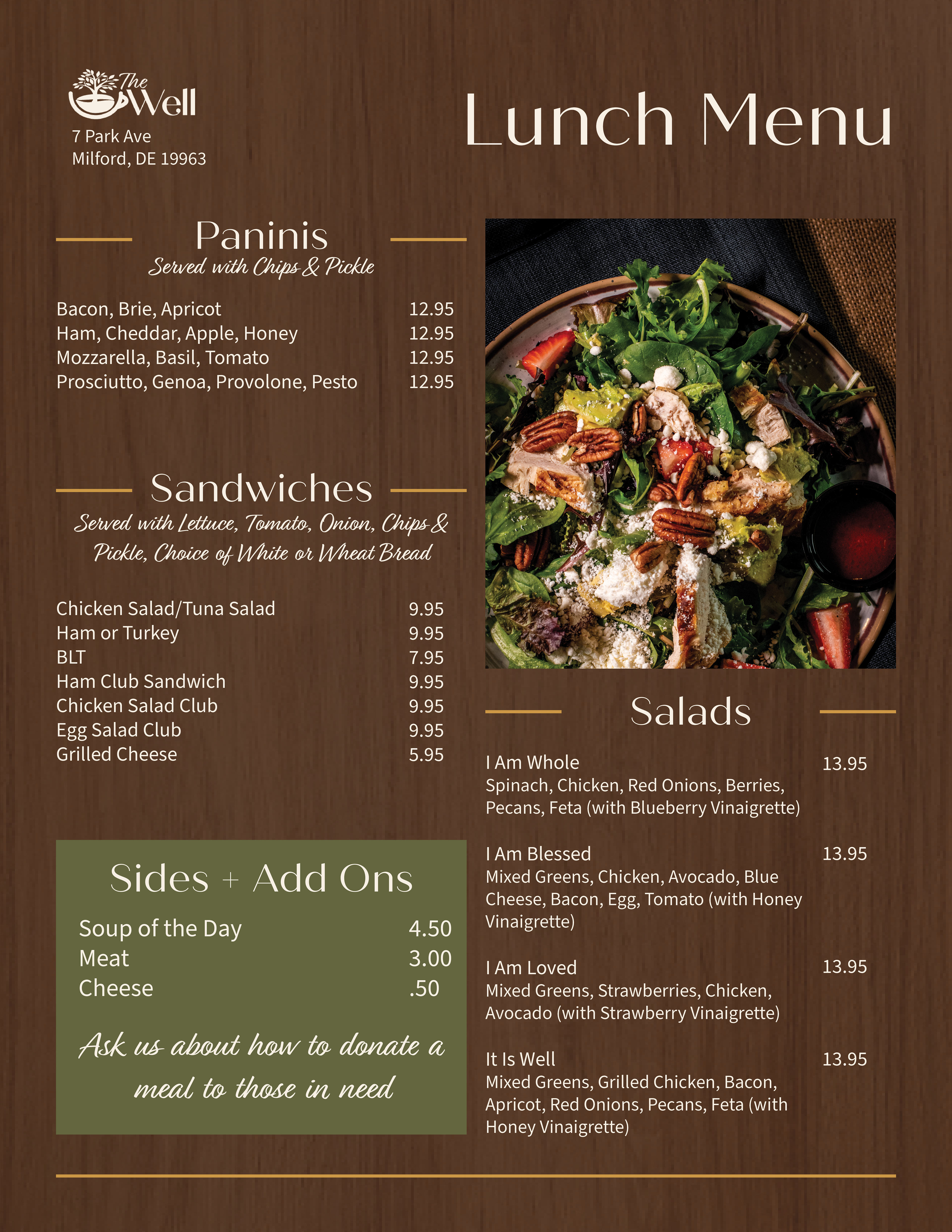Menu (Back)