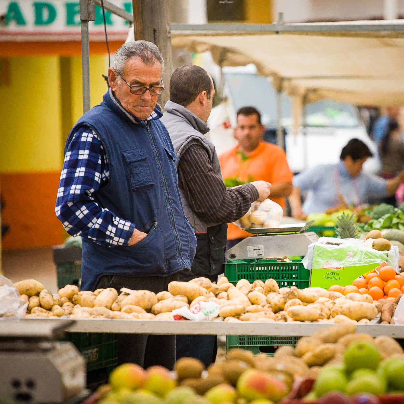 Villaricos market, Spain