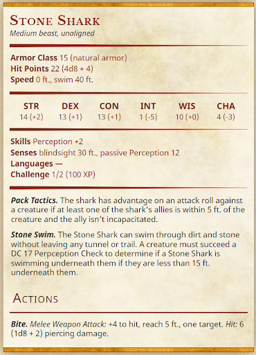 Designed as a special Dungeon enemy for an underground mine