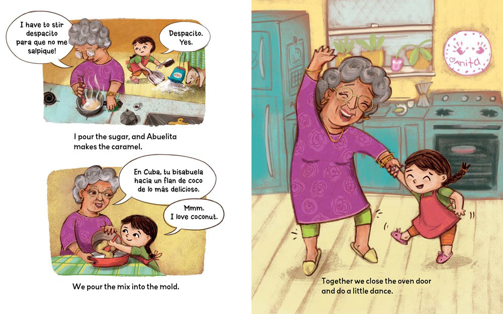 Abuelita and I Make Flan, Int 3