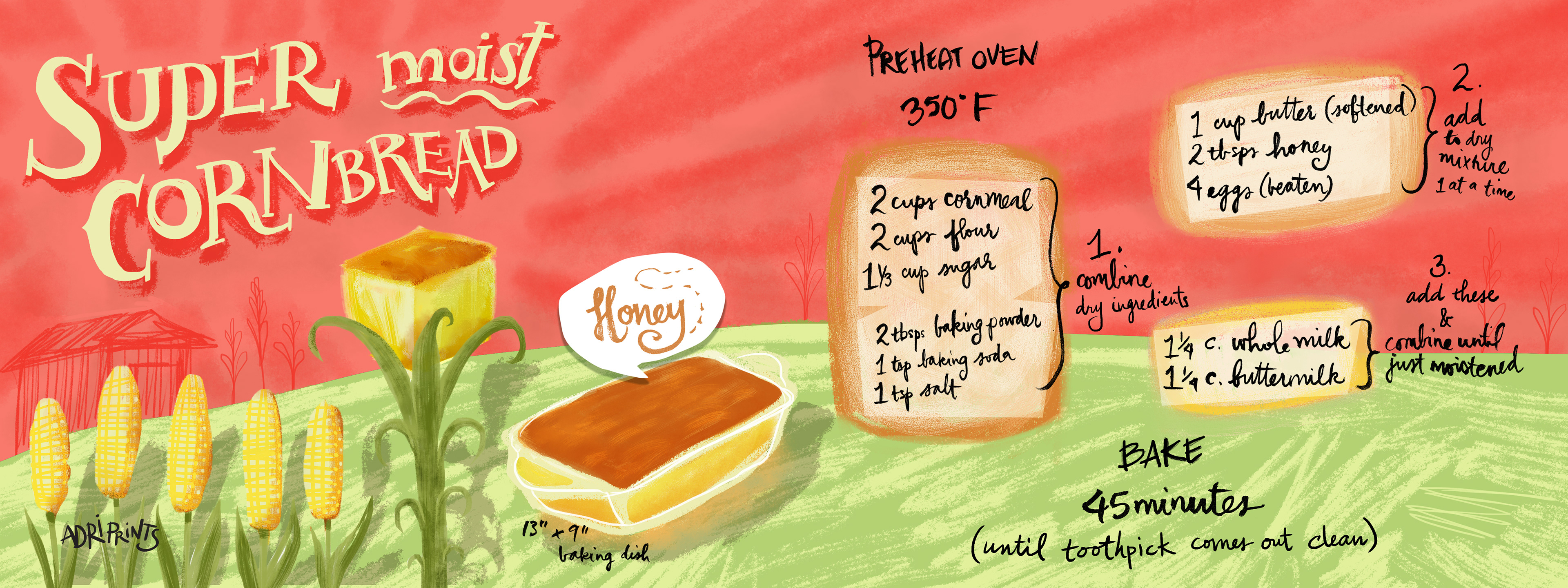 Cornbread Recipe