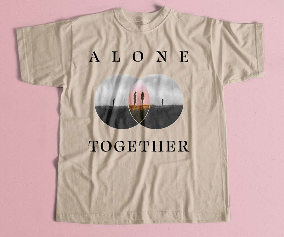 Morning Moon Alone Together T-shirt
