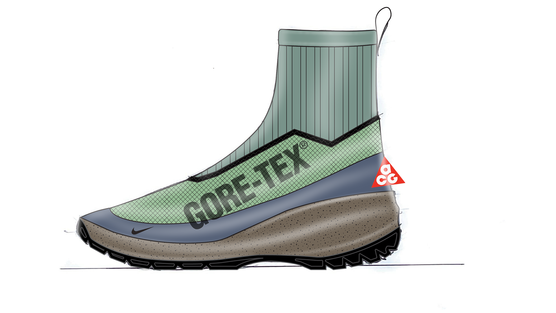 ACG "ogawa" GTX, Illustrator Render