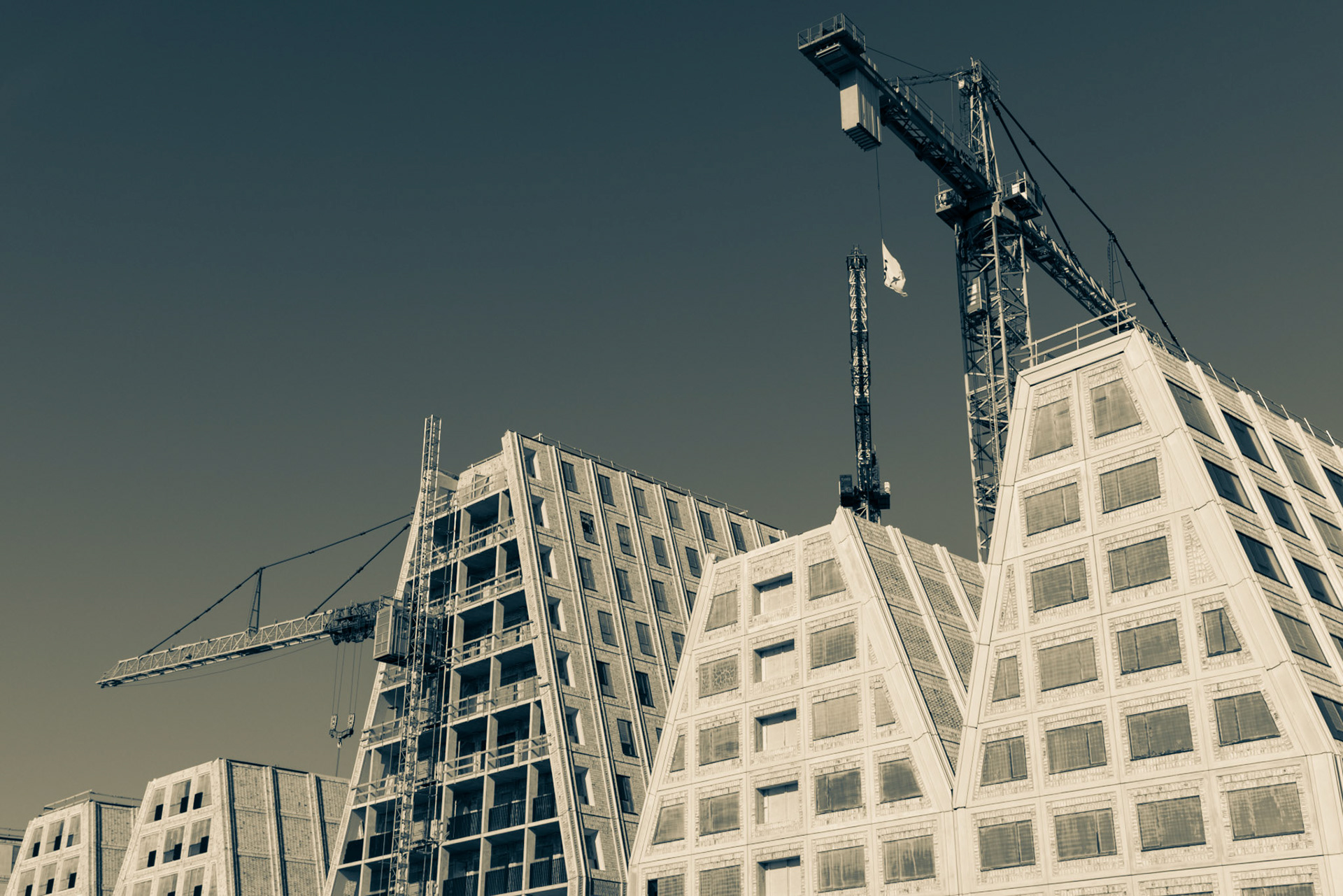 The under development PAPIRØEN (Paper Island) in Copenhagen Denmark.