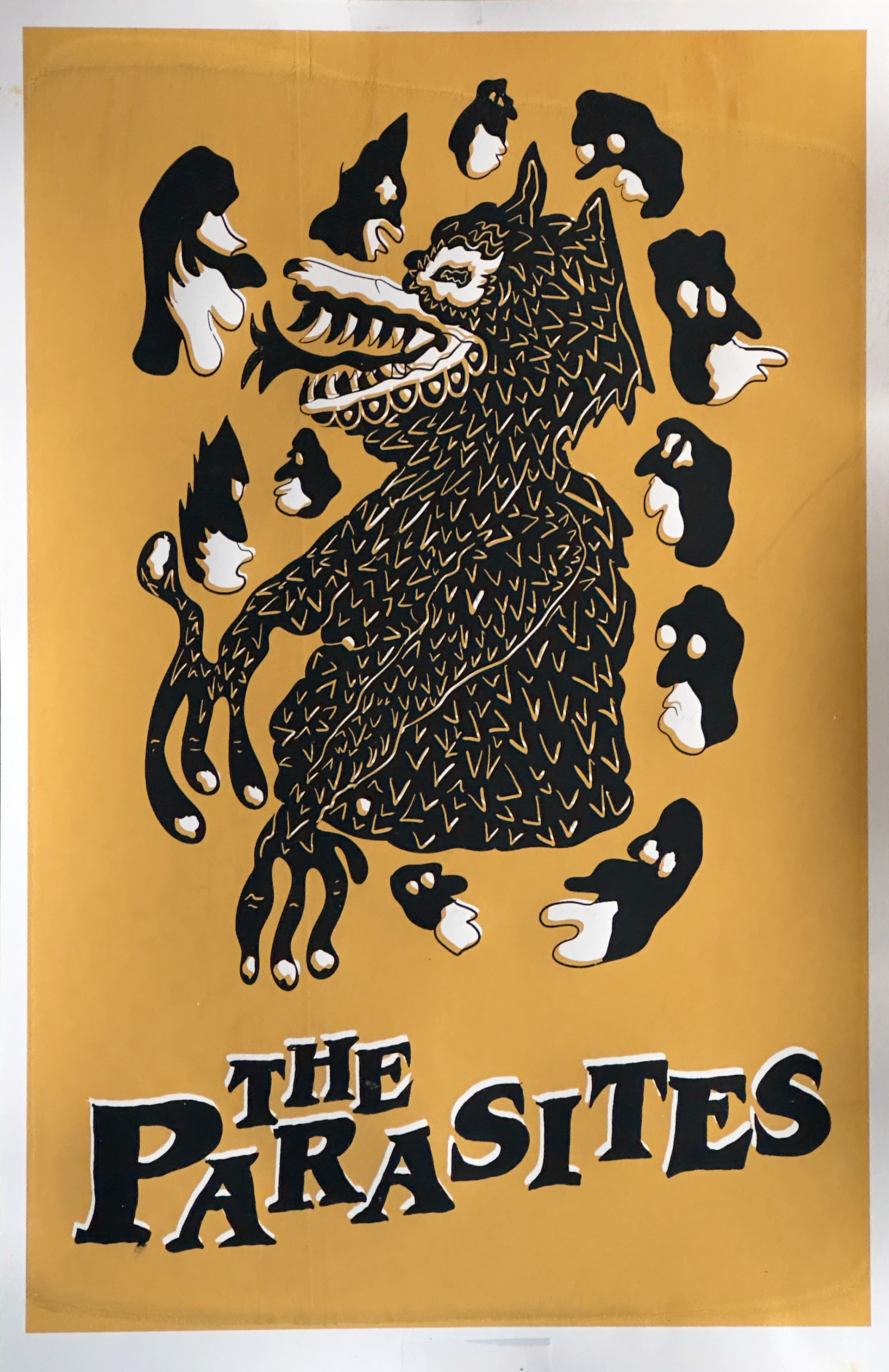  hand screenprinted poster