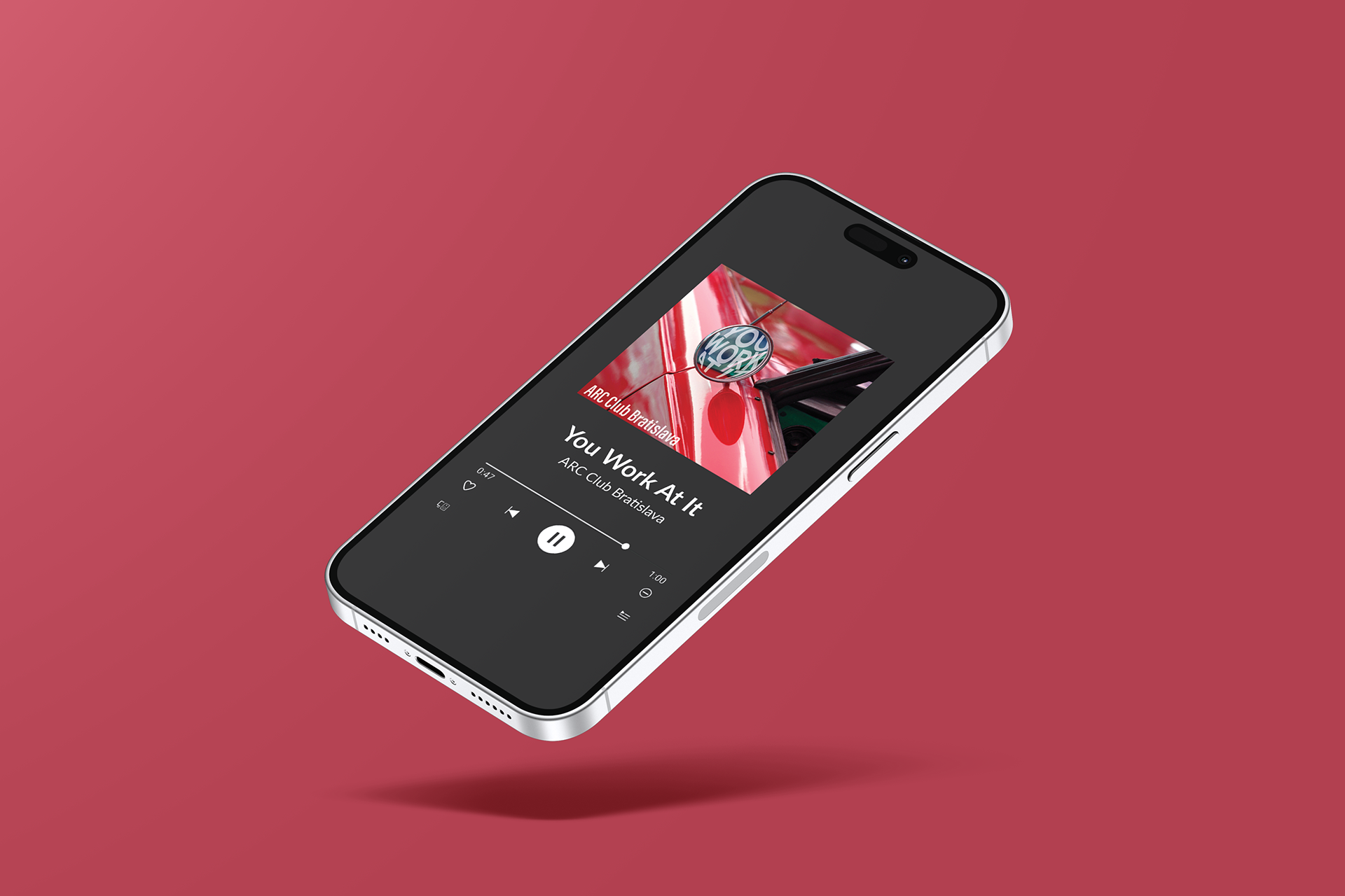 How the album would look on a music streaming service
