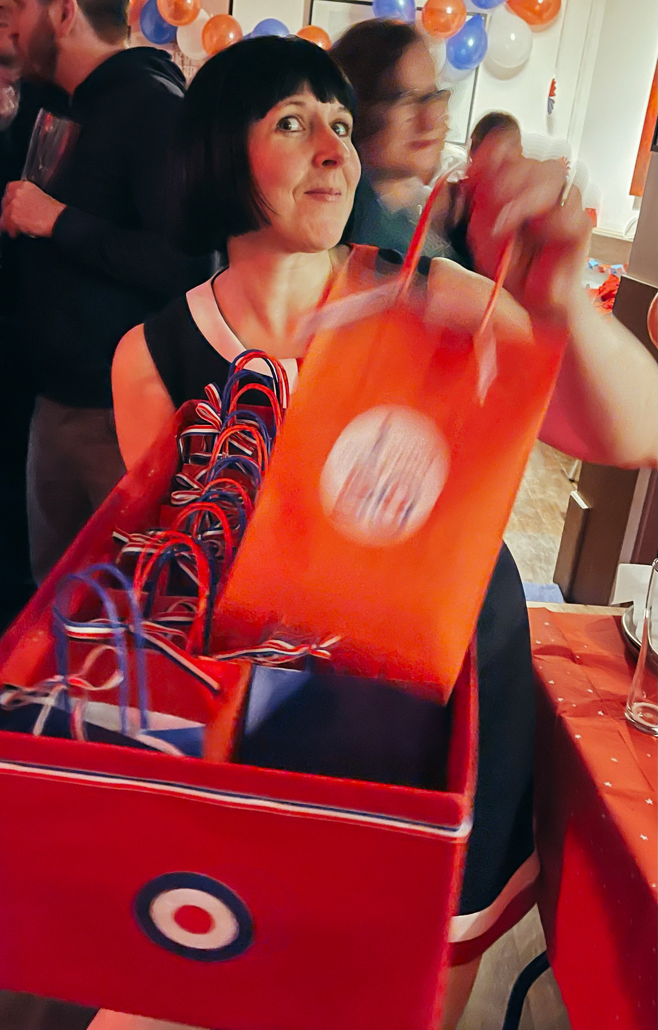 Can I interest you in a party bag?