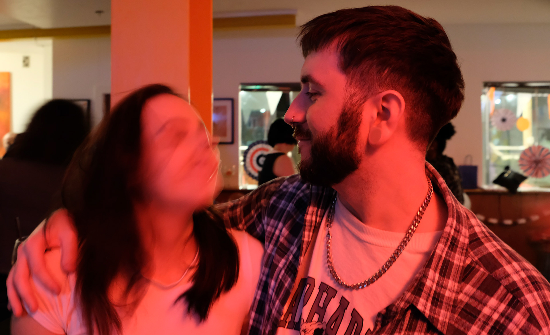 The blur of young love