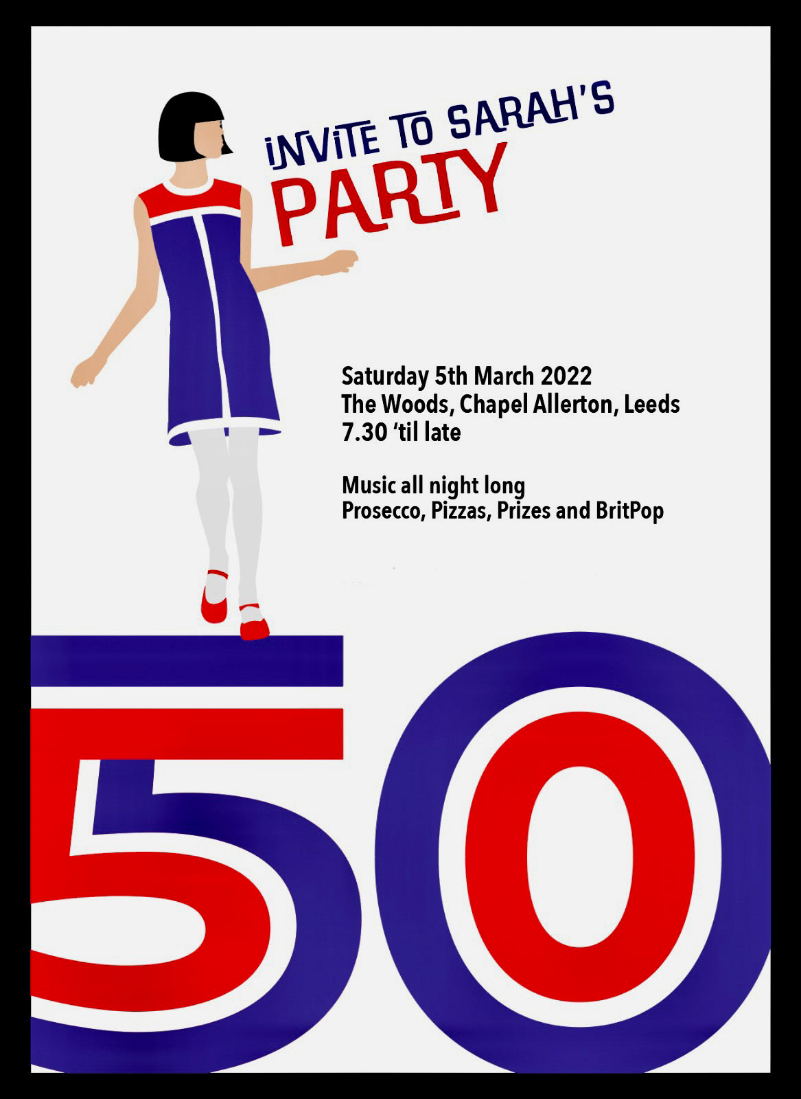 Pre-Party prep - Invite