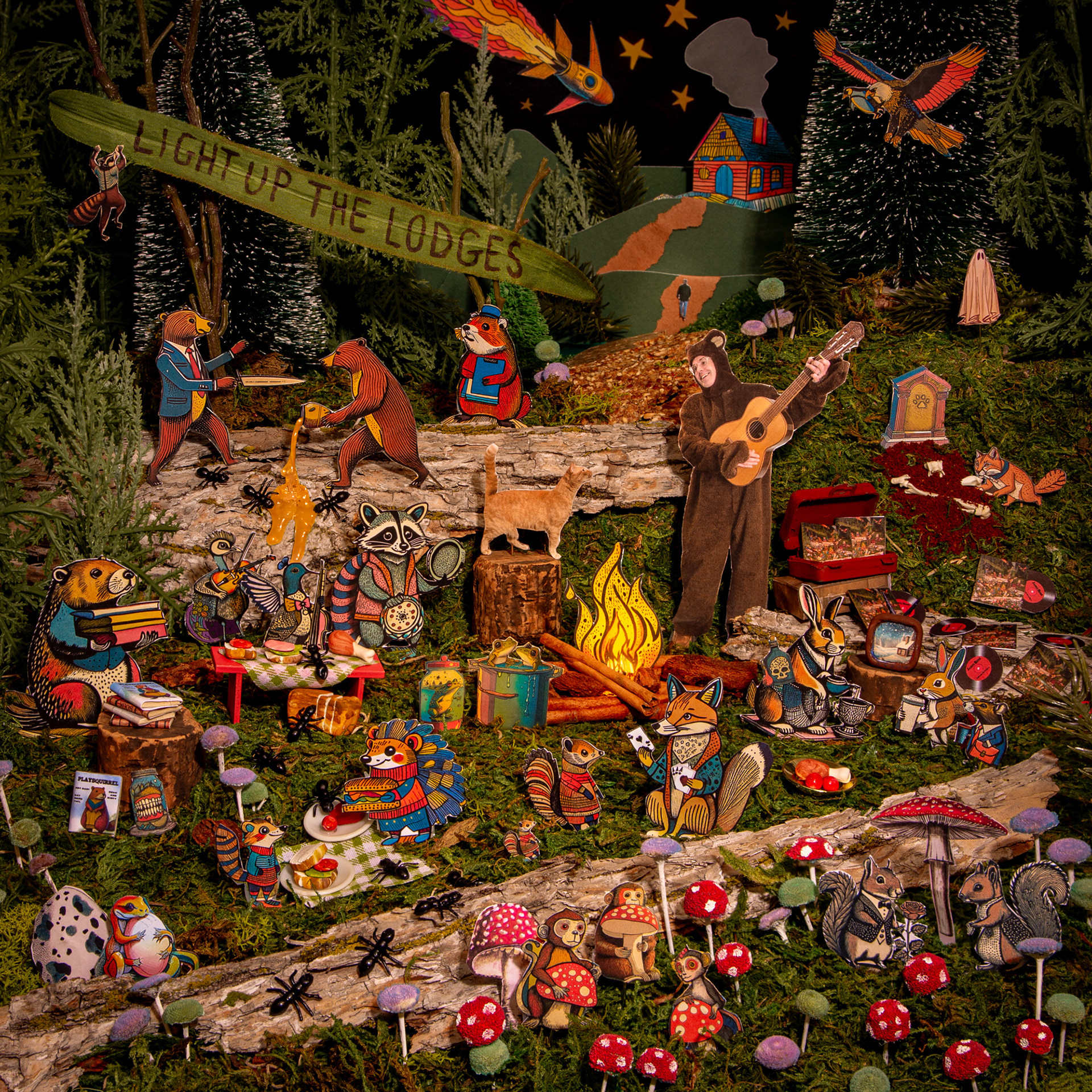 "Light Up the Lodges" album art for James Rone