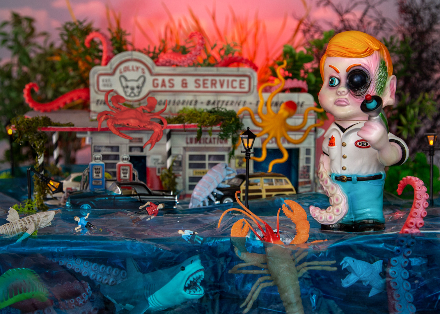 "Sucker" promo art for Ophelia Toys