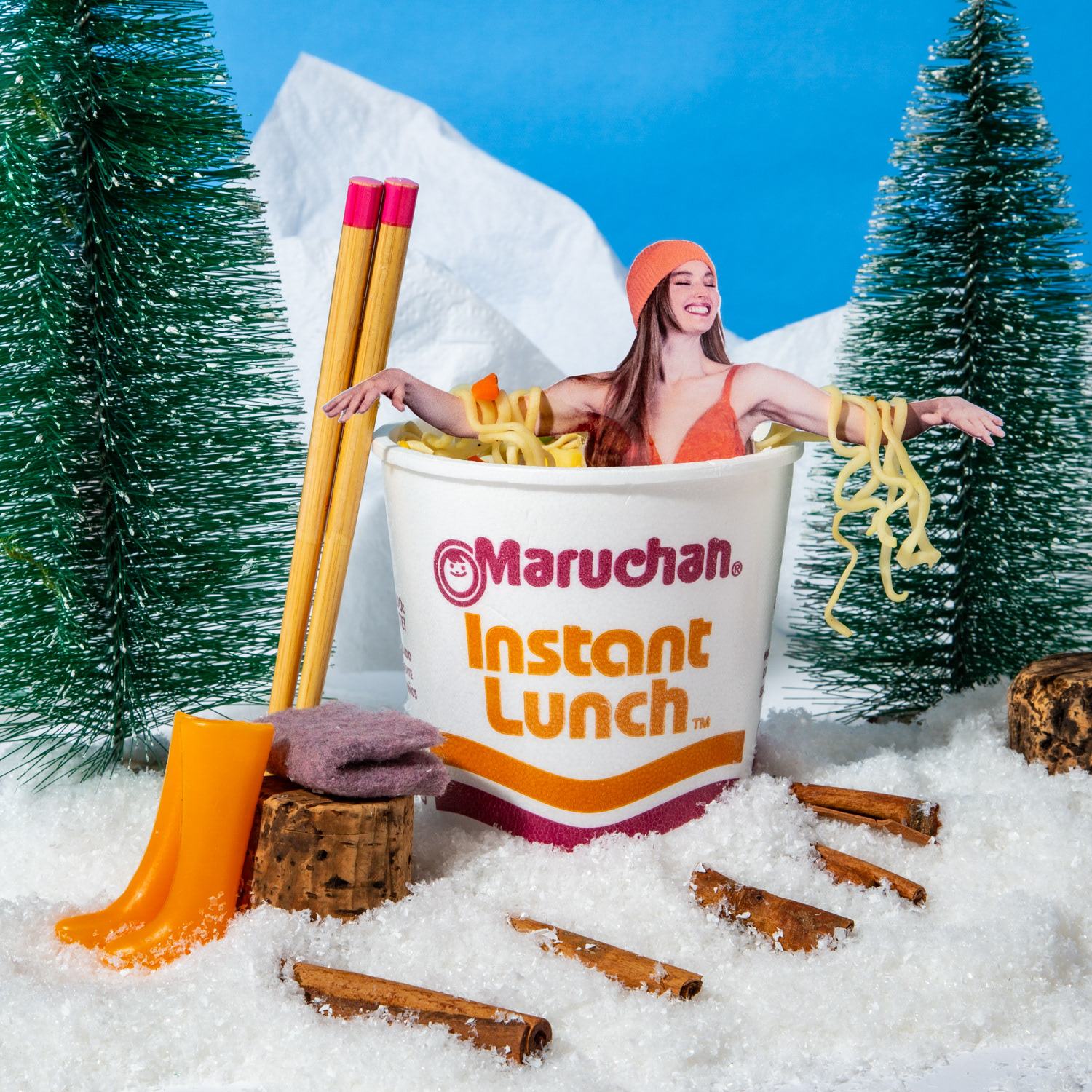 Product diorama feat. Maruchan