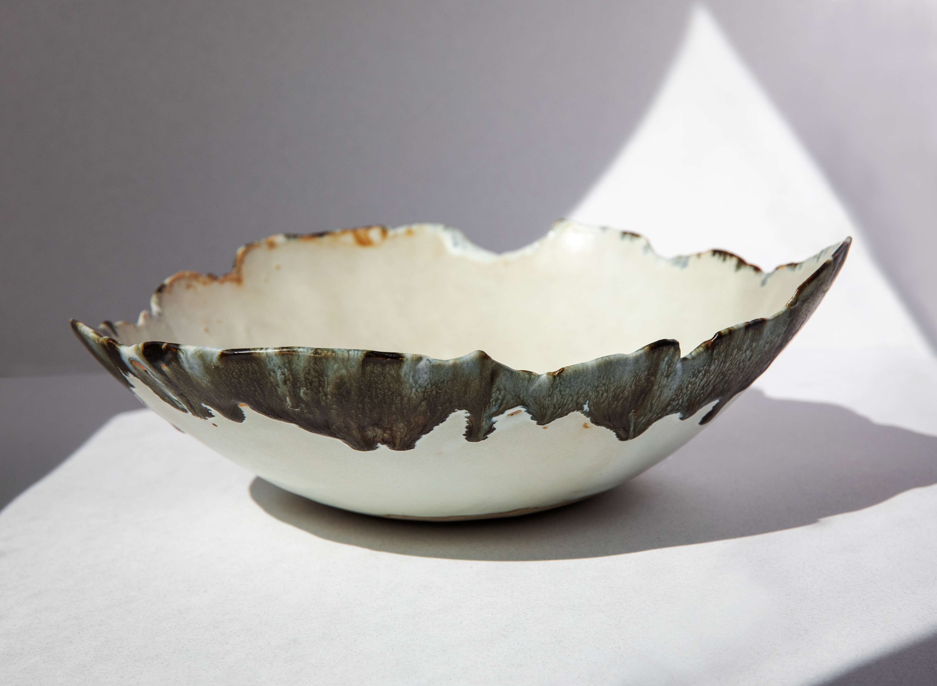Untitled, 2020, earthenware and glaze, 20 in x 14 in x 8 in
