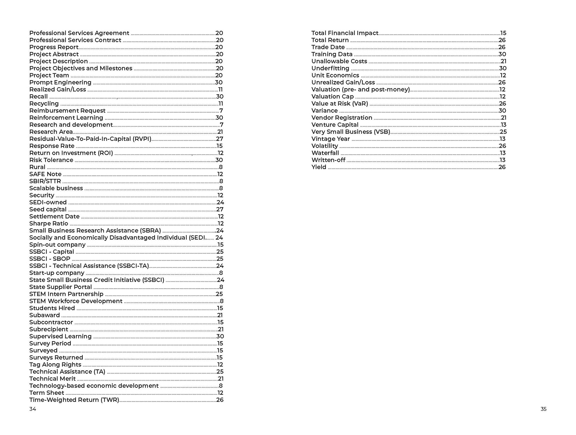 Sample pages from the Statewide Innovation Glossary designed in March 2026 using Adobe InDesign. This was made for our our statewide conference and expo. This 30-page book was distributed to all conference attendees and exhibitors, as well as state legislators. 