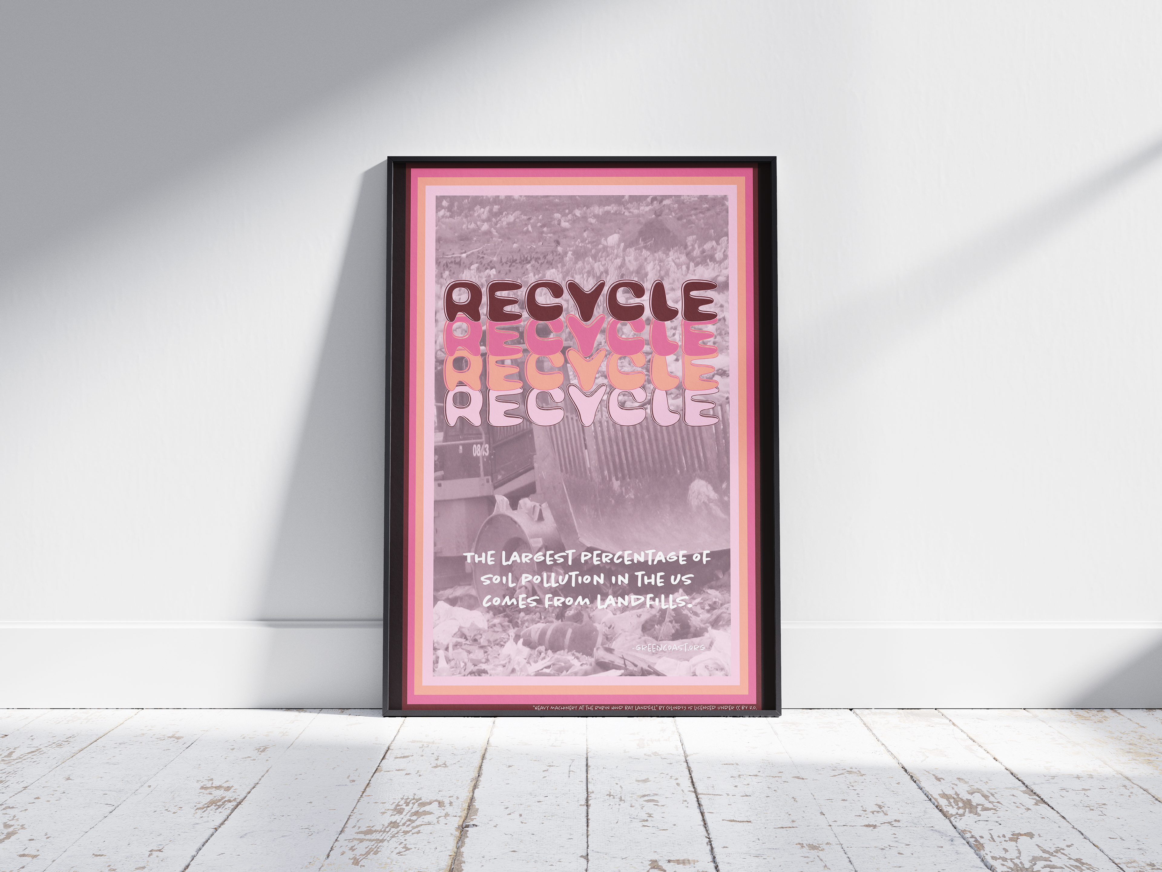 Mockup poster series in InDesign, project for RISDCE Graphic Design certificate