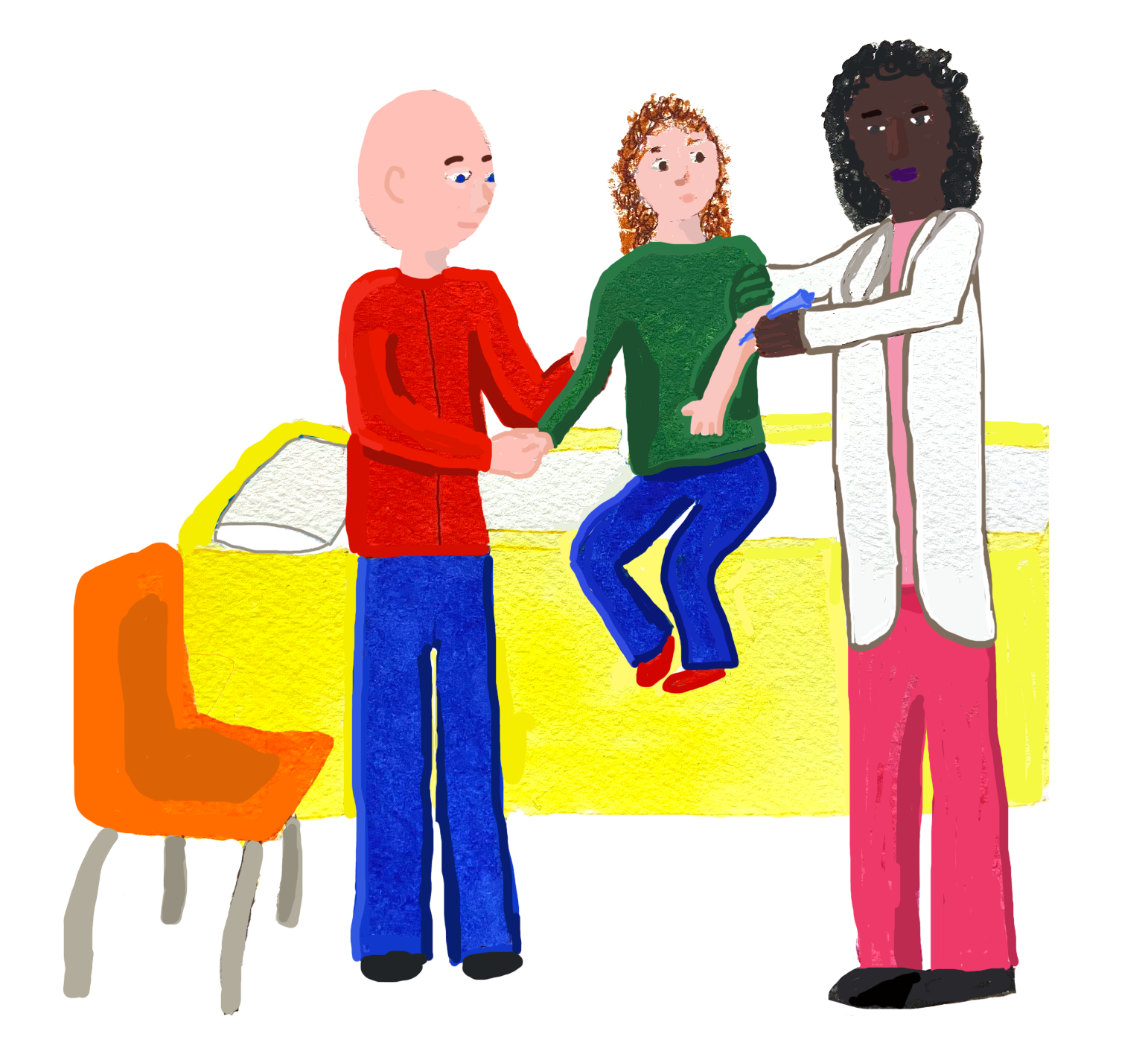 Children's book illustrations for RISDCE Graphic Design final project. 