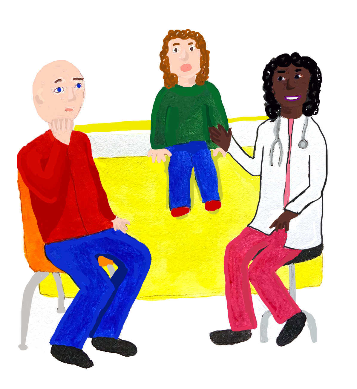 Children's book illustrations for RISDCE Graphic Design final project. 