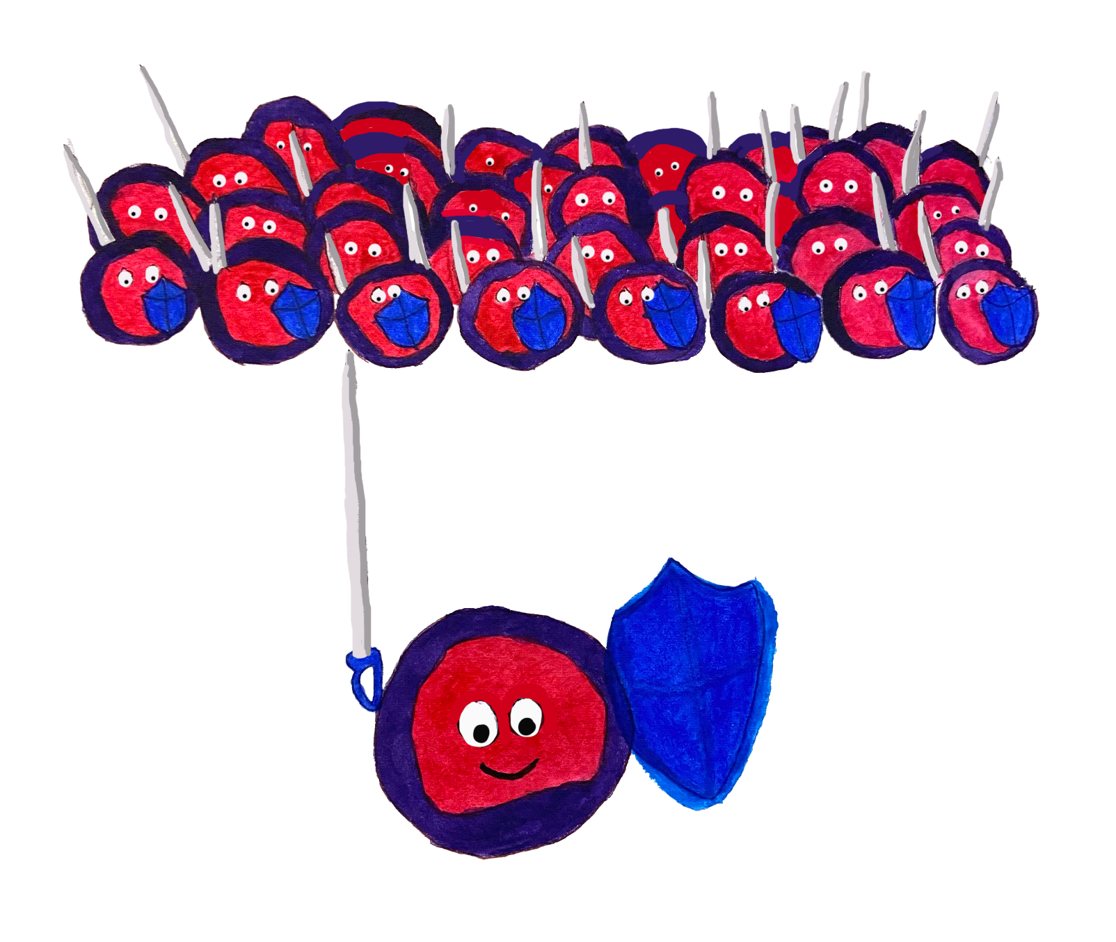 Children's book illustrations for RISDCE Graphic Design final project. 