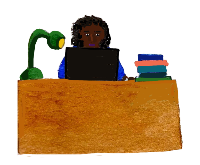 Children's book illustrations for RISDCE Graphic Design final project. 