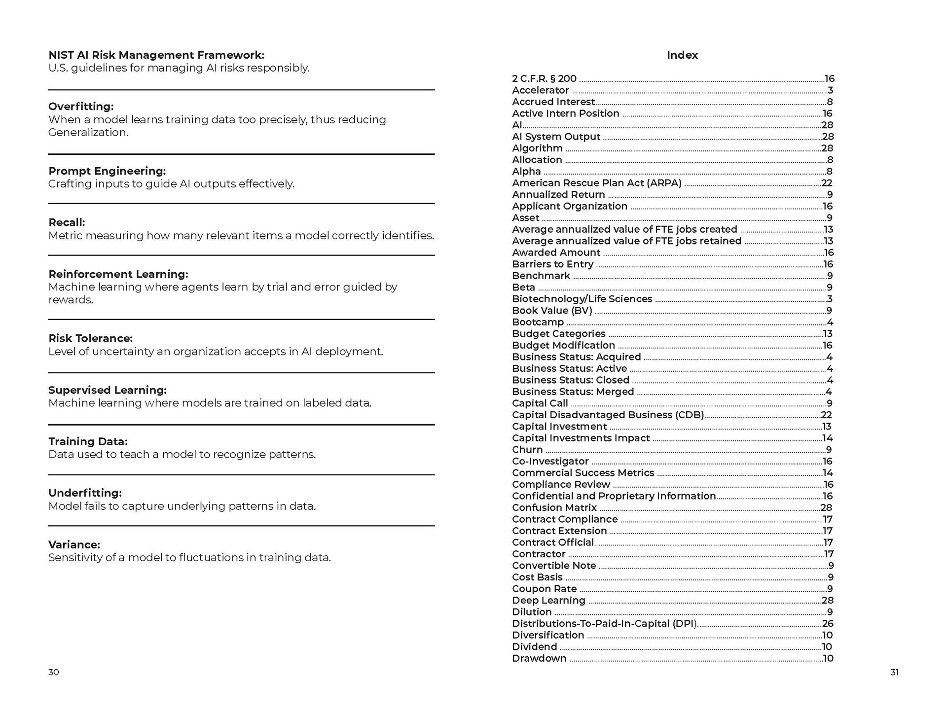 Sample pages from the Statewide Innovation Glossary designed in March 2026 using Adobe InDesign. This was made for our our statewide conference and expo. This 30-page book was distributed to all conference attendees and exhibitors, as well as state legislators. 