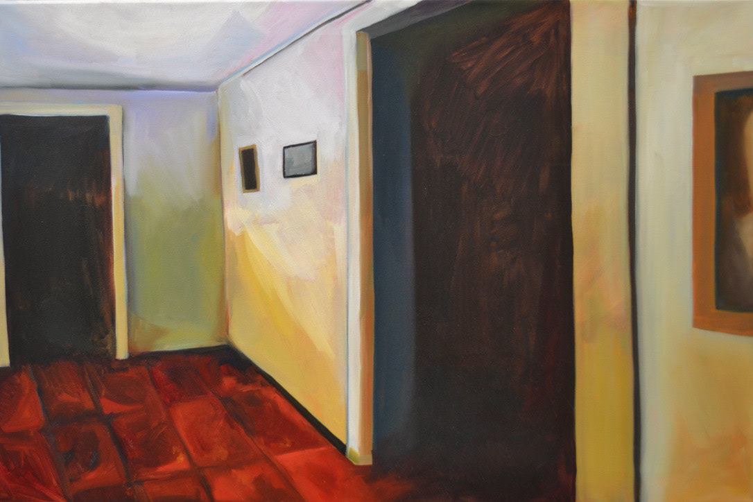Home. Oil on Canvas. 20"x30". 2023