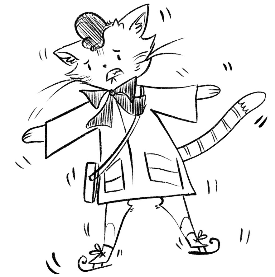 French Story Illustration 2. Digital.