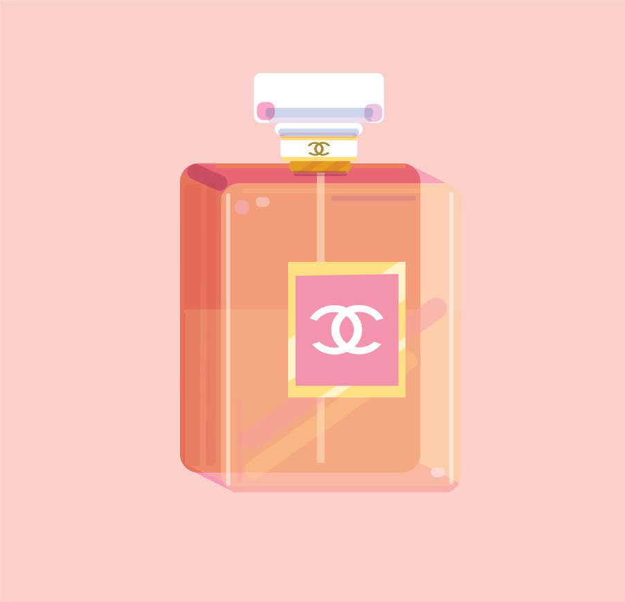Chanel Perfume Study. Digital.