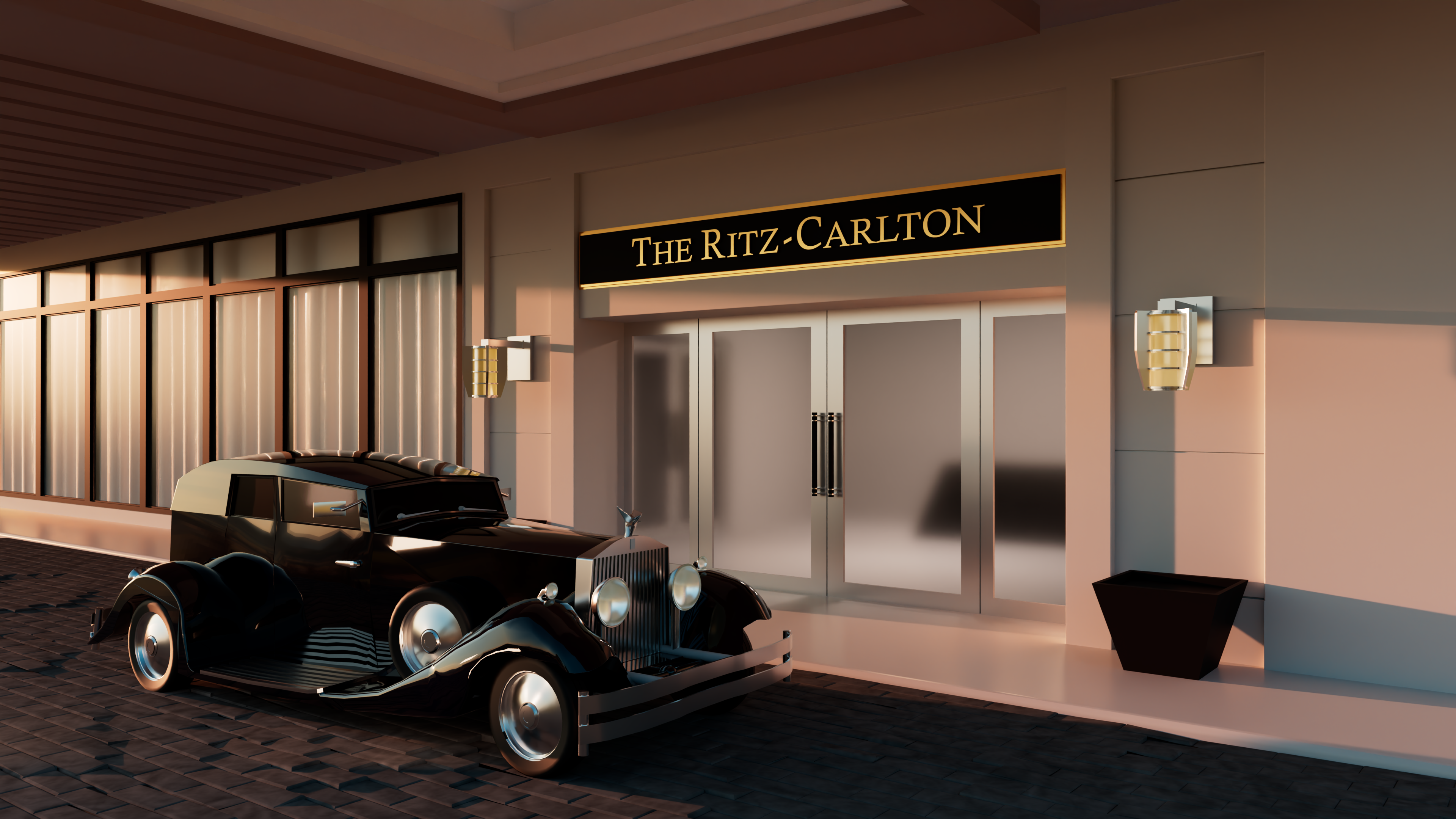 Rolls Royce Phantom II - created for Digital Visual Effects class final