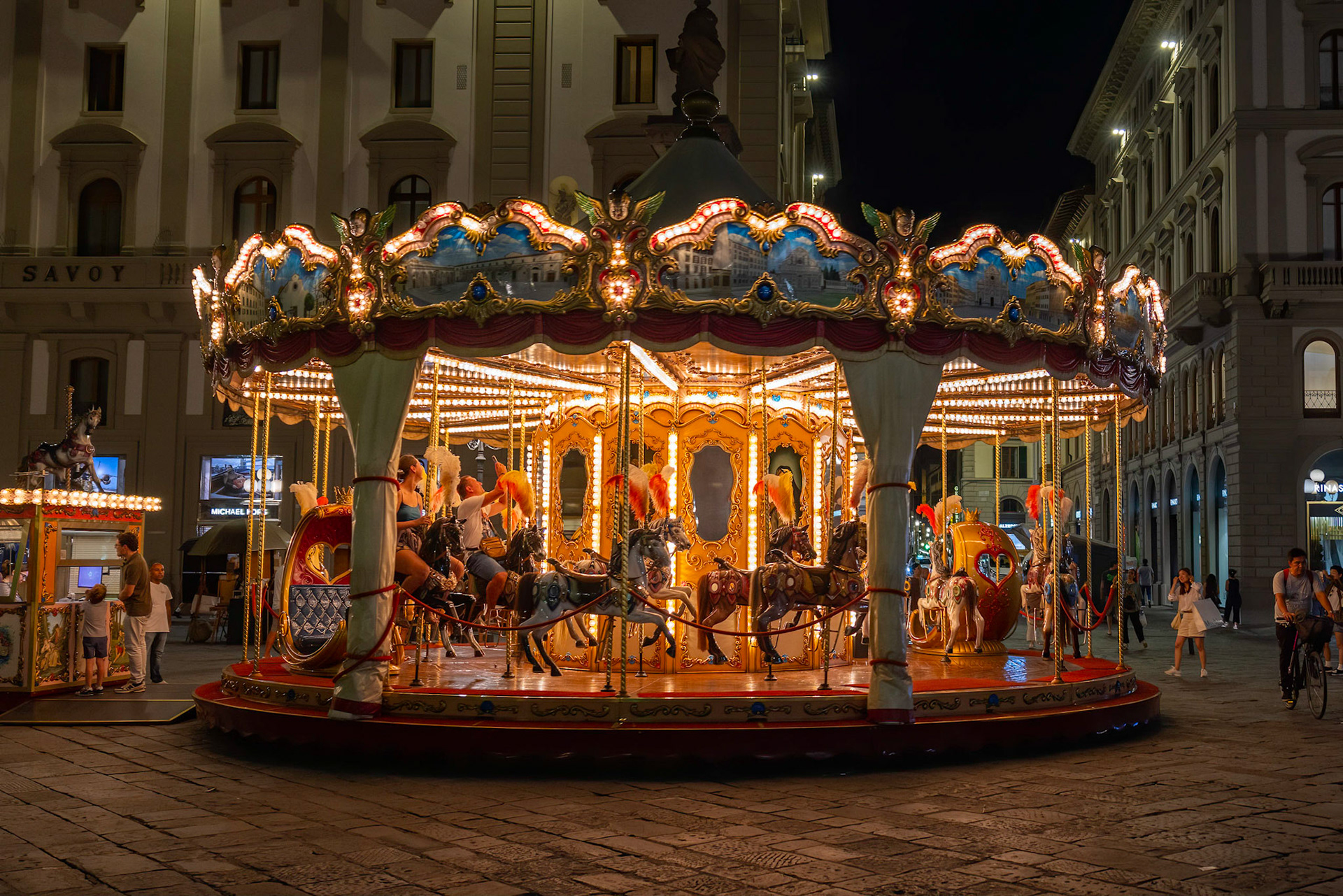 Carousel at Piazza della Repubblica, Florence