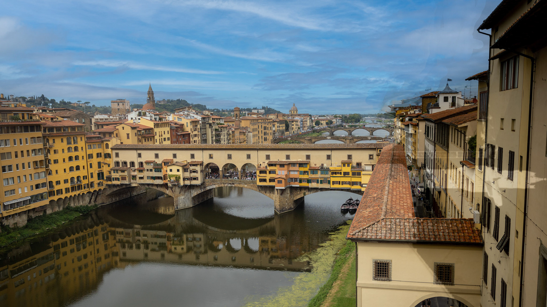 Ponte Vecchio from the Uffizi Gallery