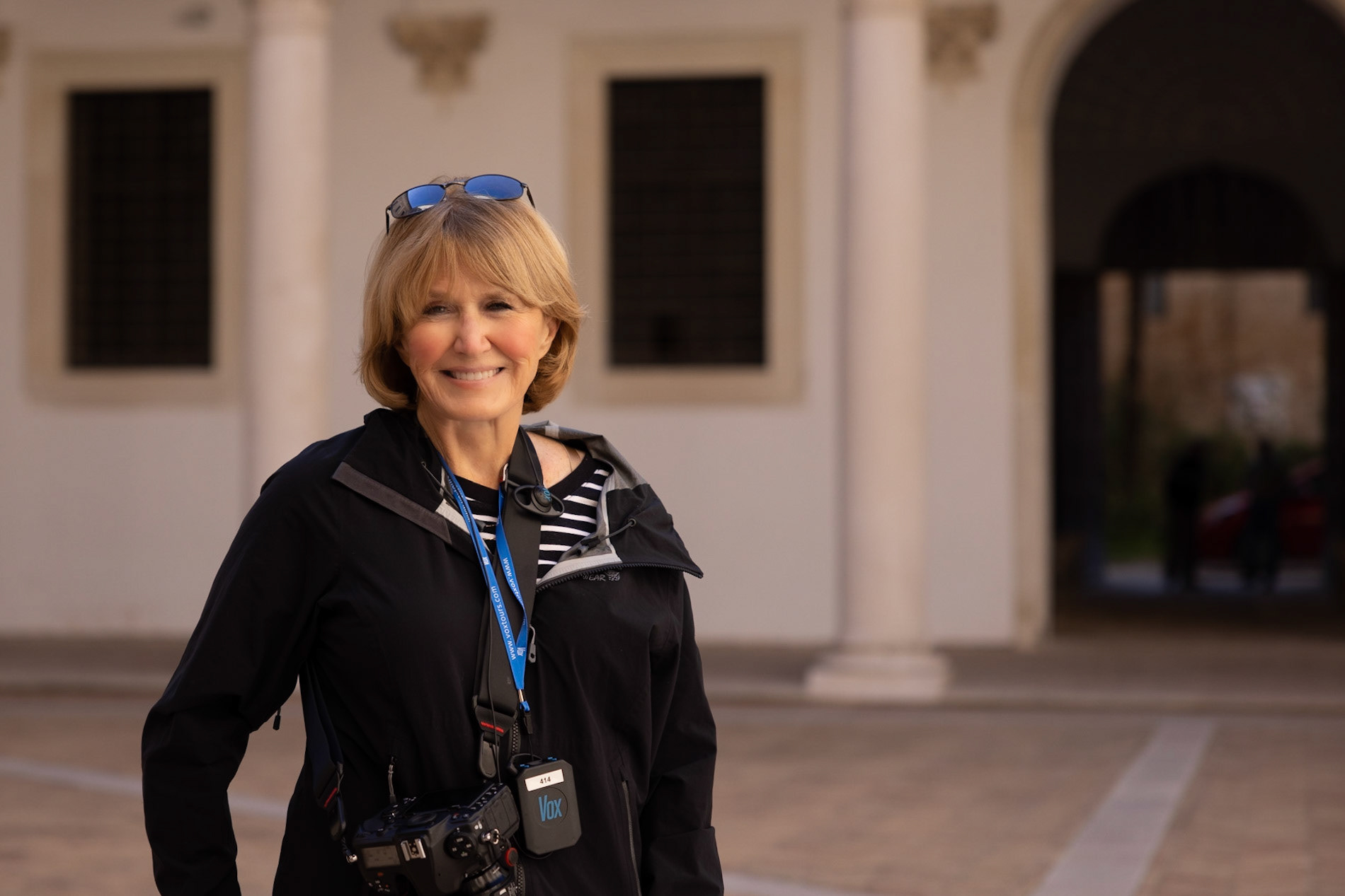 Dawn in courtyard of Palazzo Ducale