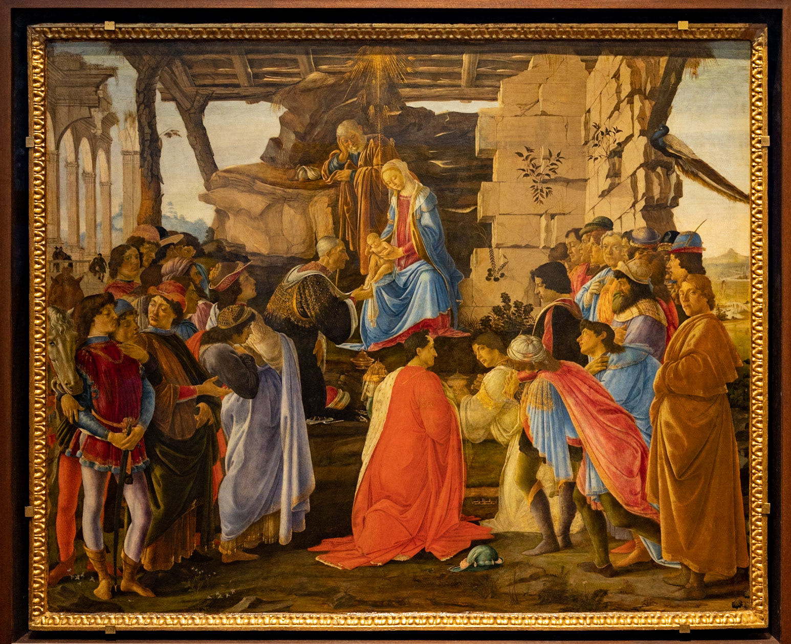 Botticelli's Adoration of the Magi, 1476