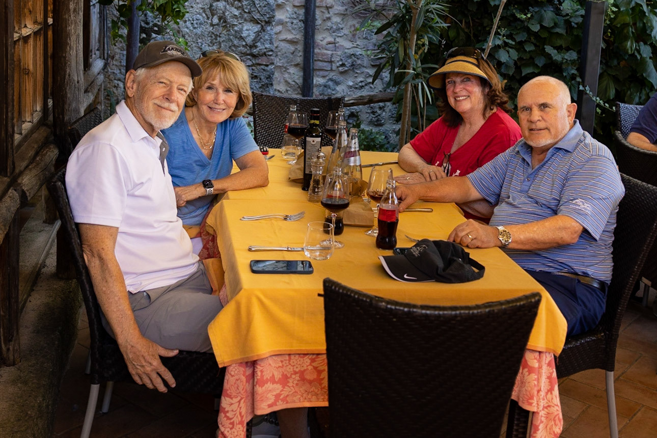 Lunch at Ristorante da Remo, Monteriggioni