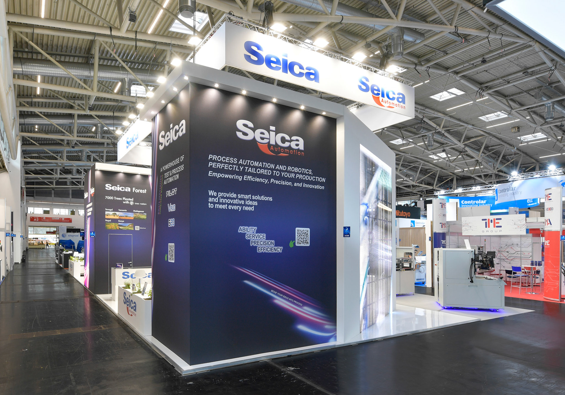 Messefotograf Productronica Messe Muenchen Fotograf Studio Loske Messestand Seica