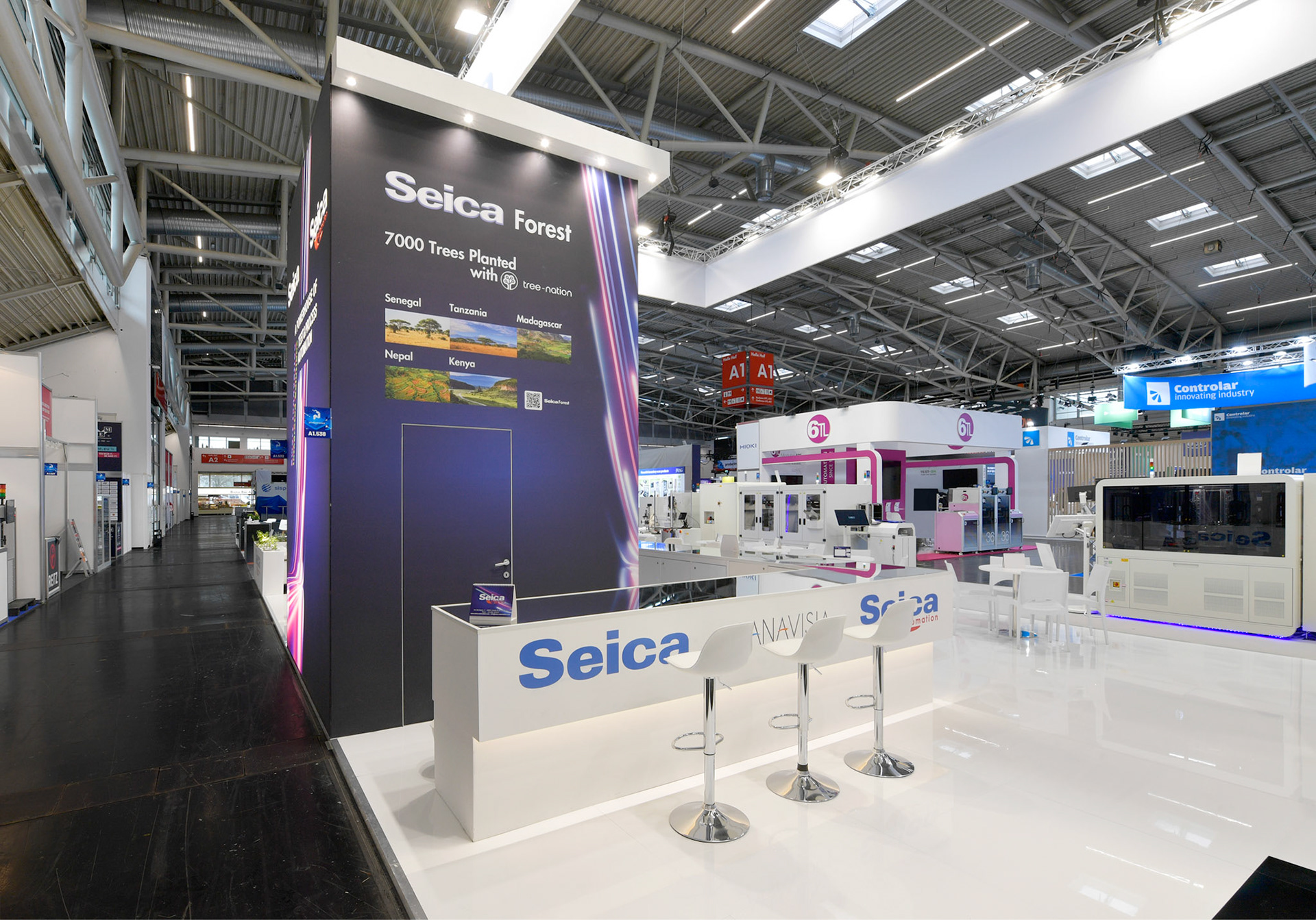 Messefotograf Productronica Messe Muenchen Fotograf Studio Loske Messestand Seica