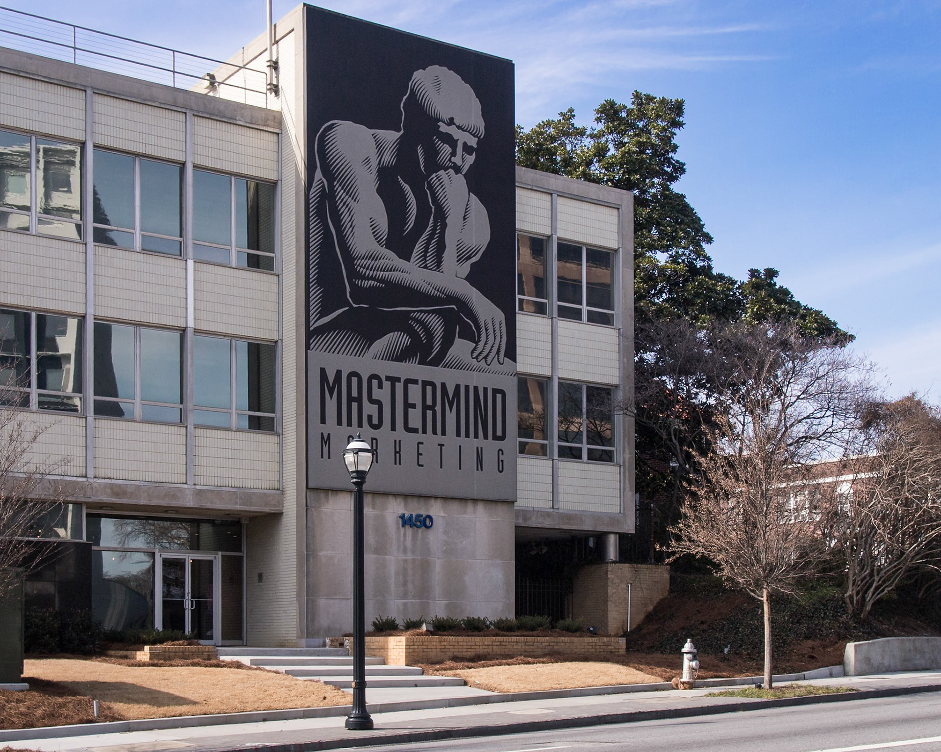 Mastermind Marketing at 1450 Peachtree Street in Midtown Atlanta.