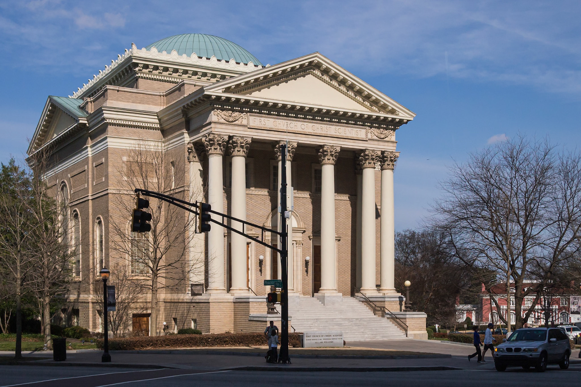 First Church of Christ, Scientist at Peachtree and 15th Streets in Midtown Atlanta