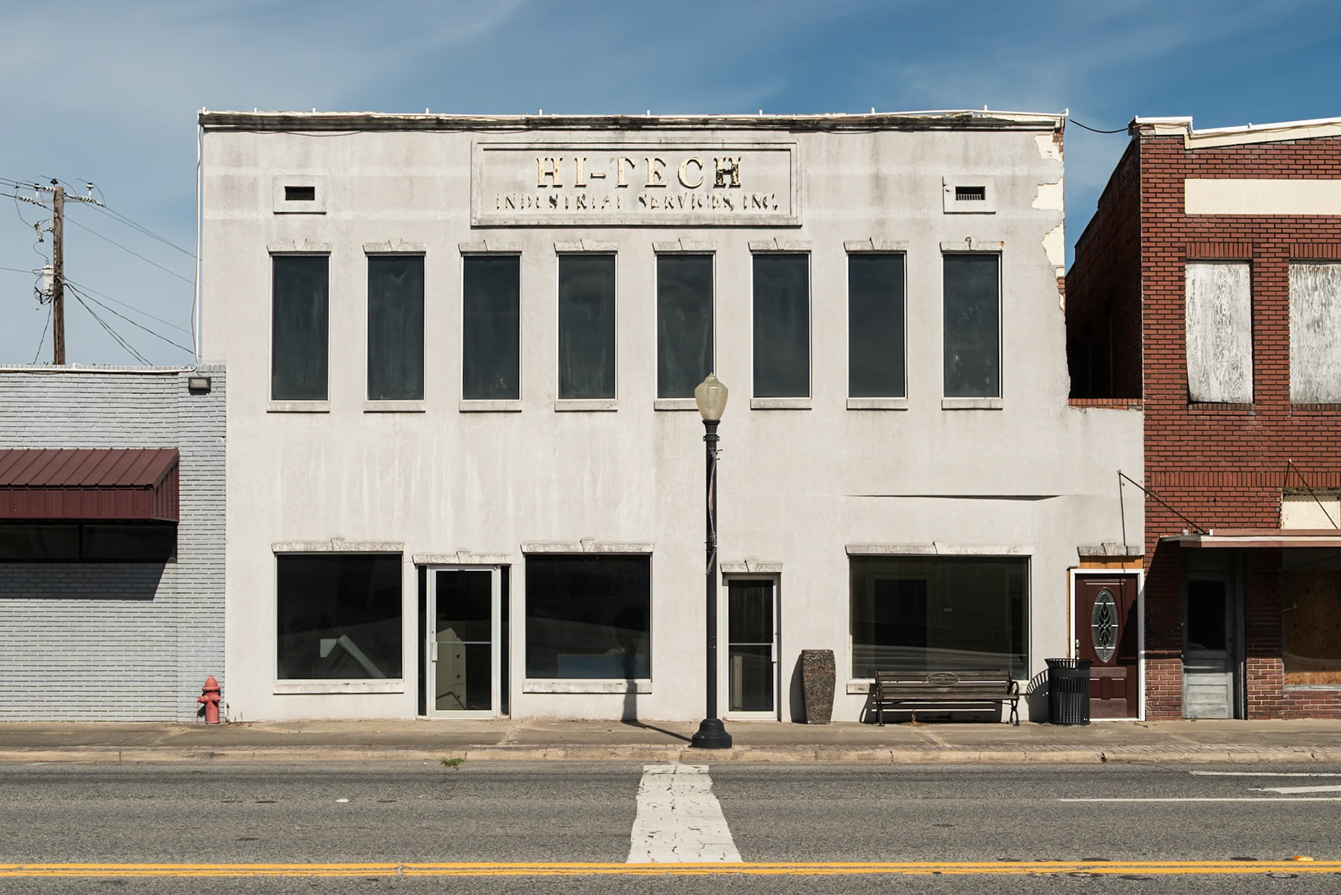 he former Hi-Tech Industrial Services building in downtown Baxley, in June 2024