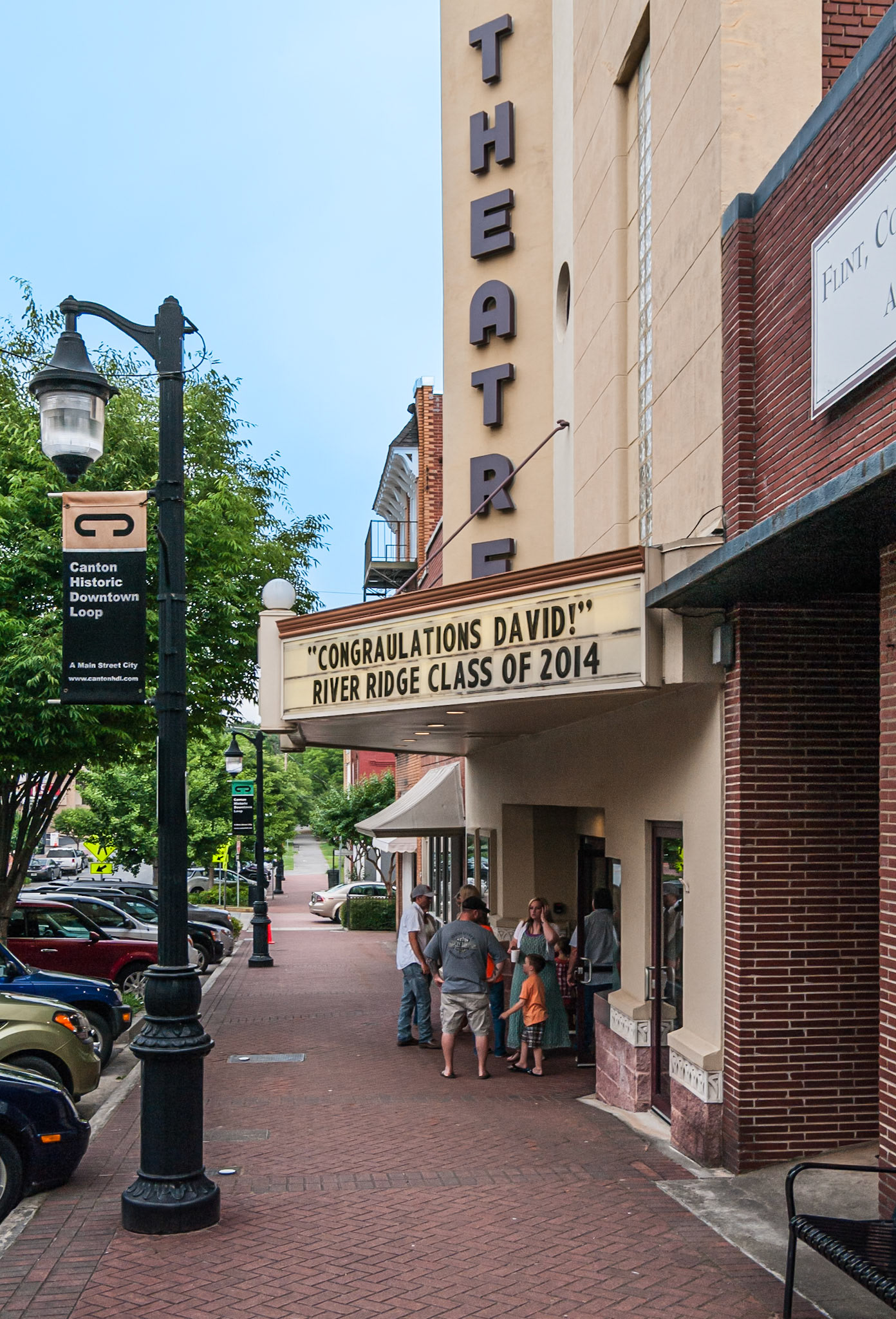 Canton Theatre Streetscape