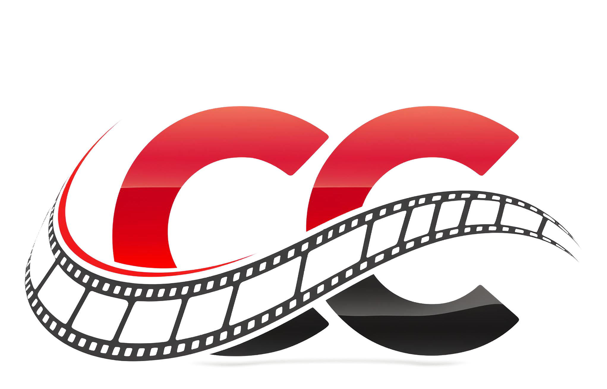 CalvinsCasting logo with two C and a film strip