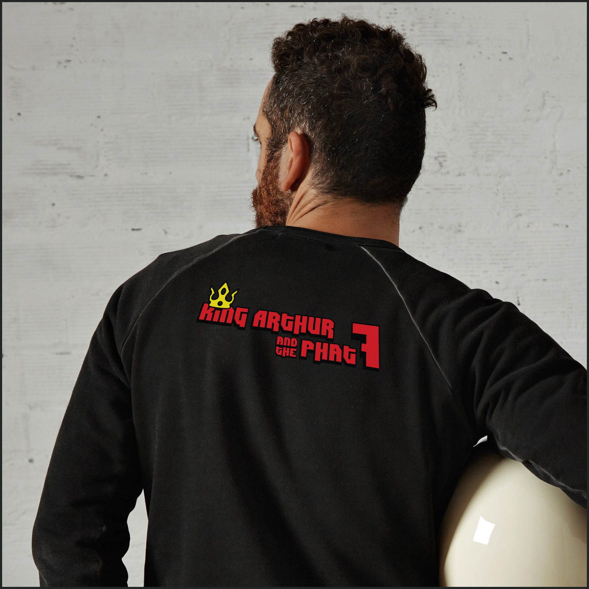 sweater met bedrukking