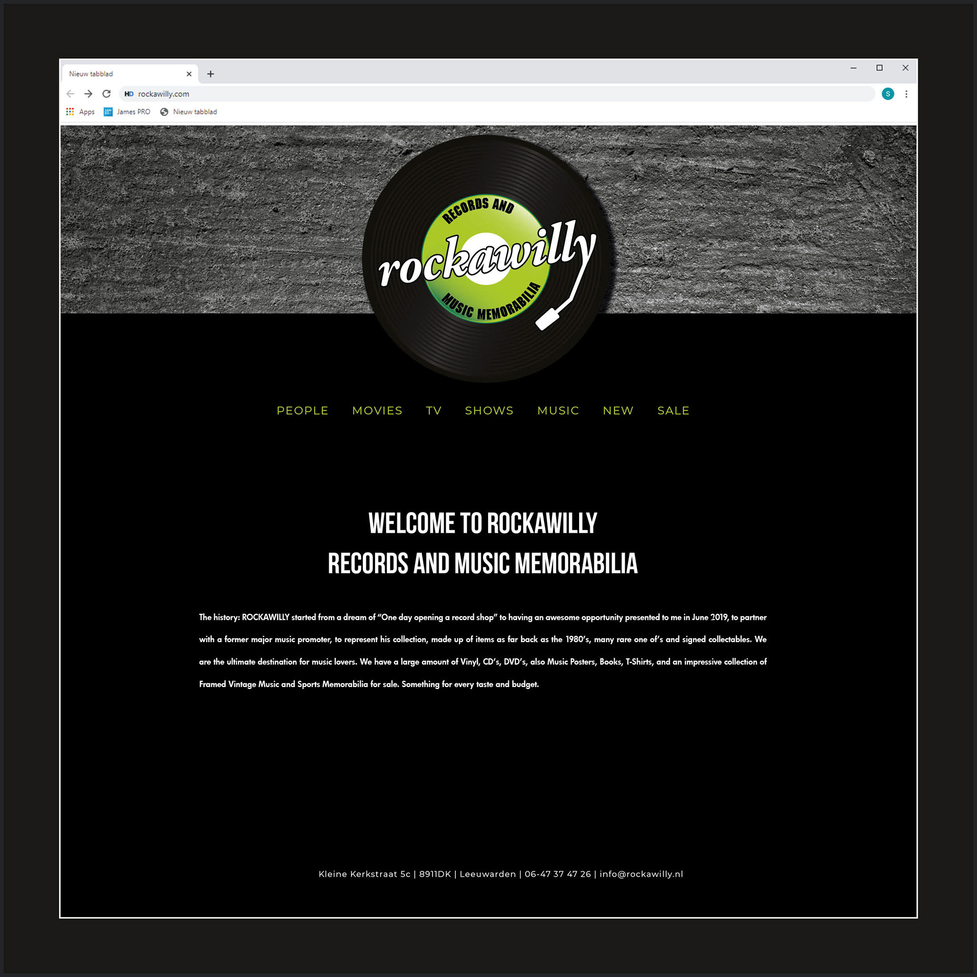 website