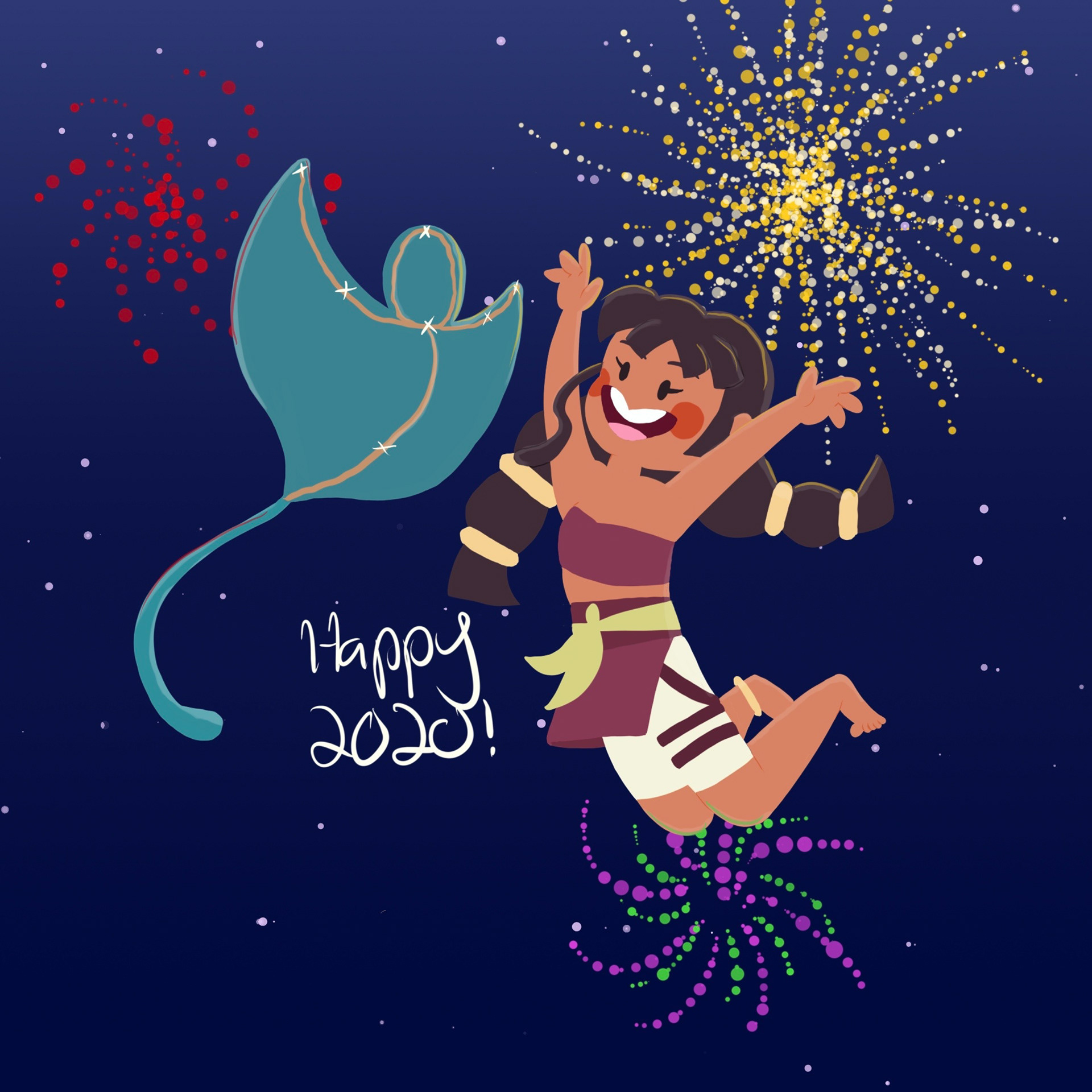 Happy New Years from Araceli!