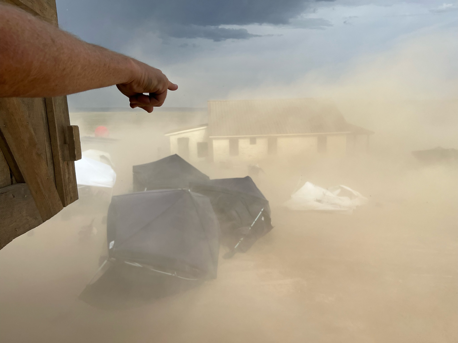 Actual Dust Storm