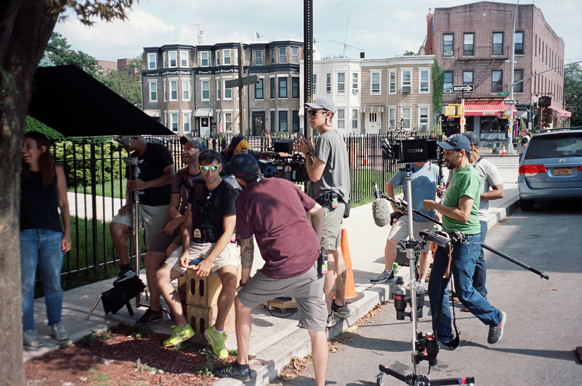 Set Photo - Awkwafina