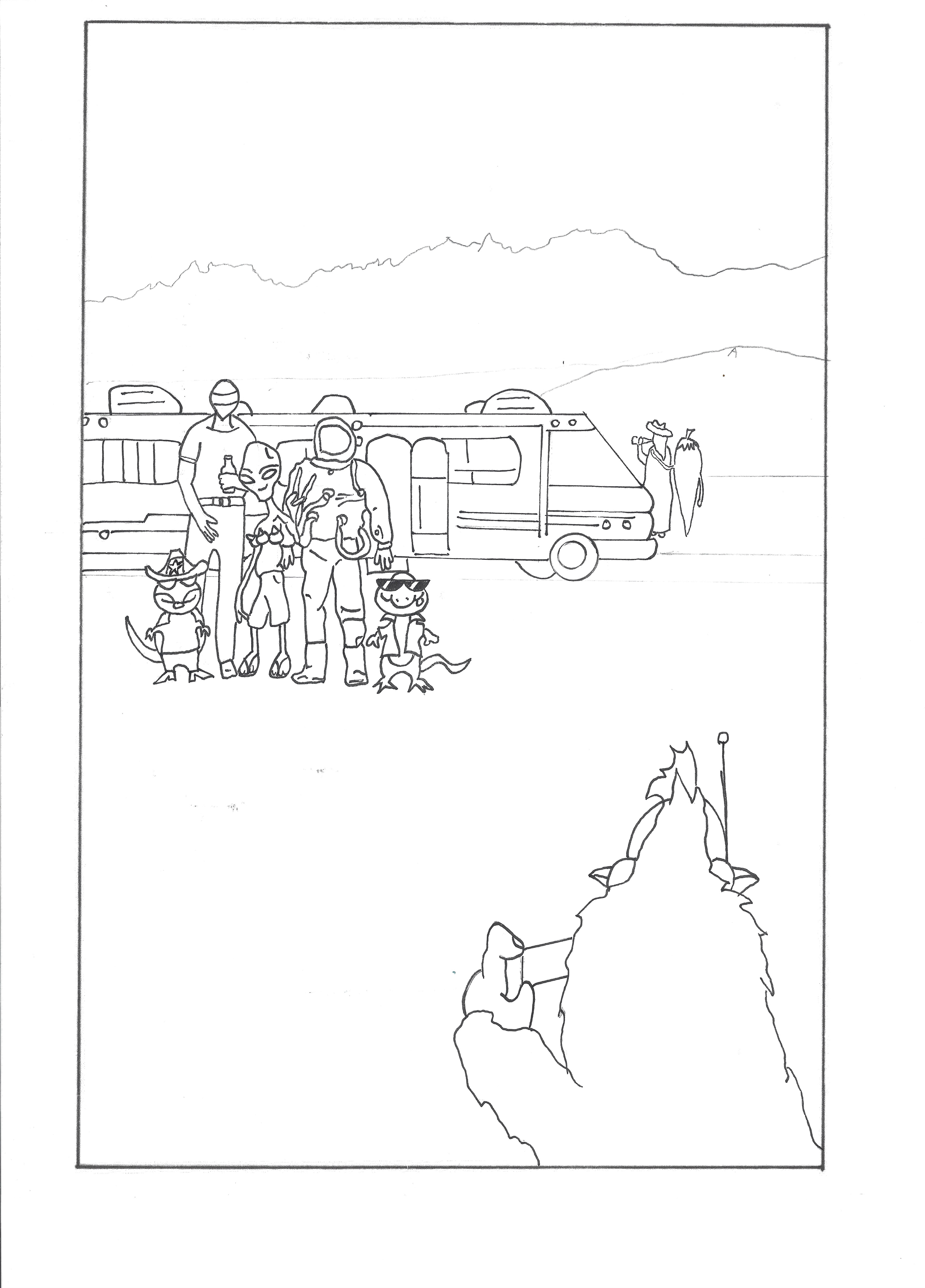 Inking for 6th Design