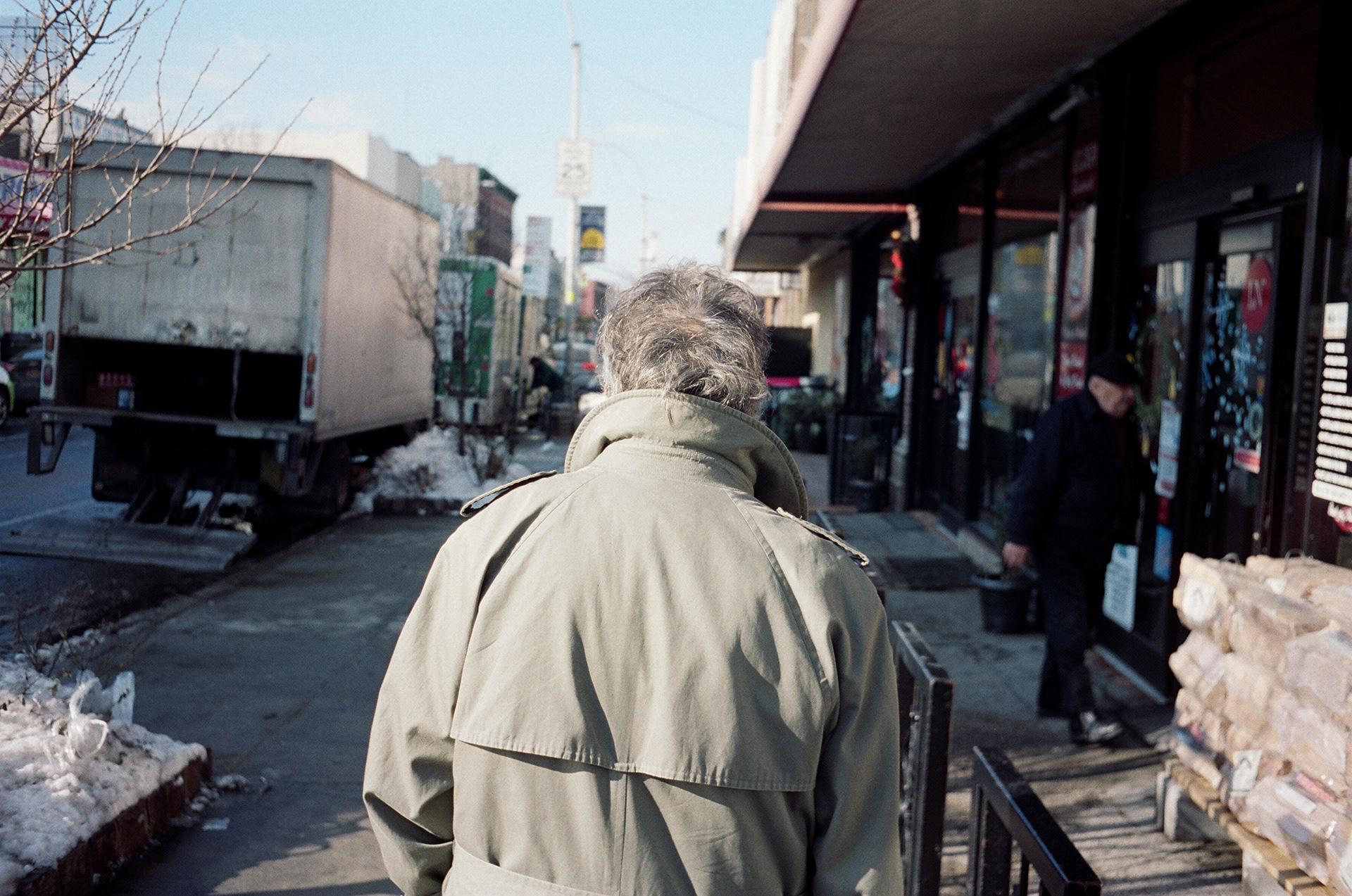 Person Walking in Brooklyn, NY